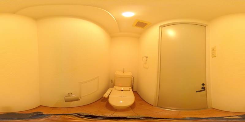 パノラマ画像トイレ