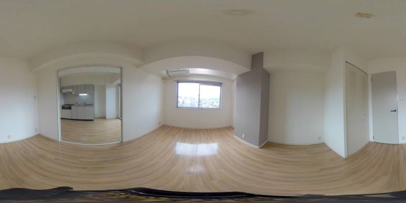 パノラマ画像洋室