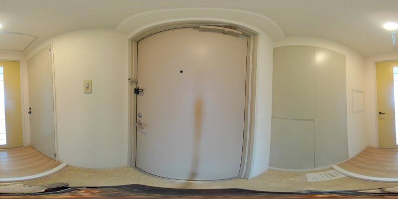 パノラマ画像玄関