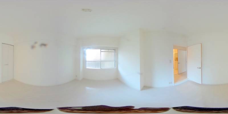 パノラマ画像洋室