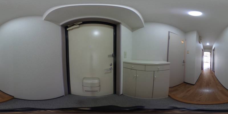 パノラマ画像玄関