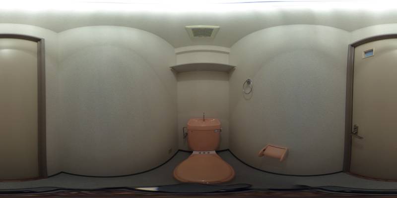 パノラマ画像トイレ