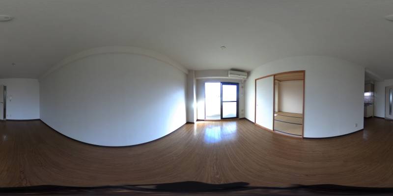 パノラマ画像リビング