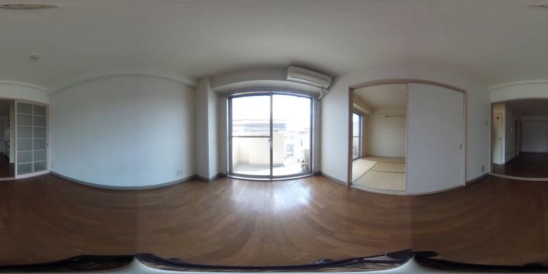 パノラマ画像洋室