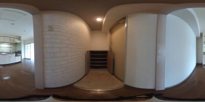 パノラマ画像玄関