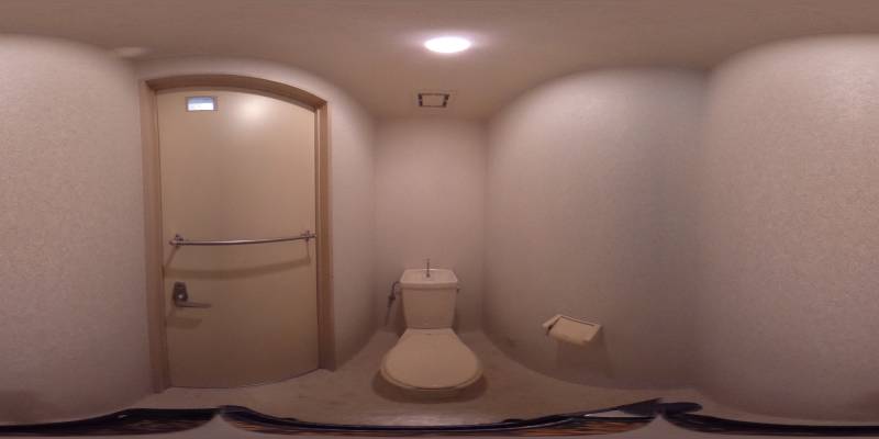 パノラマ画像トイレ