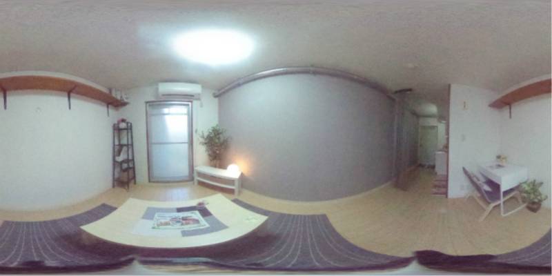 パノラマ画像洋室