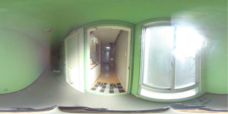 パノラマ画像玄関