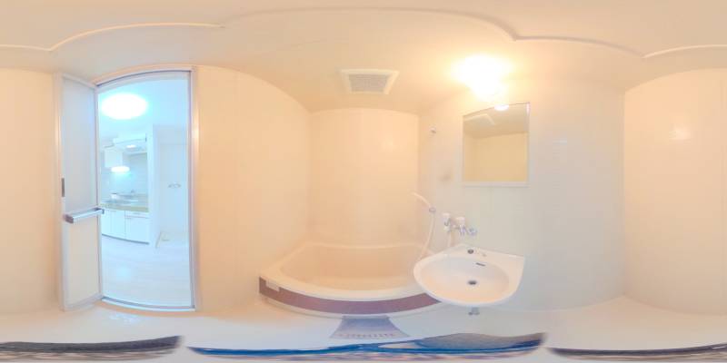 パノラマ画像バスルーム