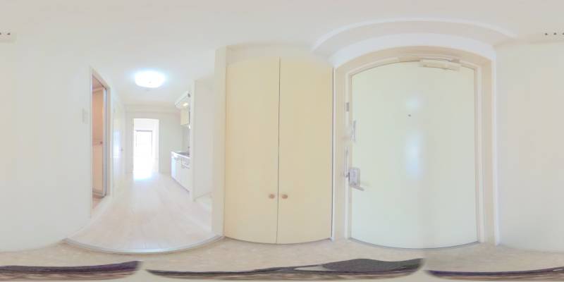 パノラマ画像玄関