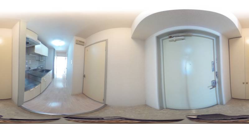 パノラマ画像玄関