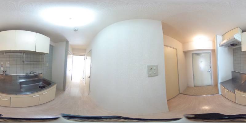 パノラマ画像キッチン
