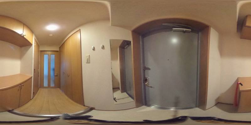 パノラマ画像玄関