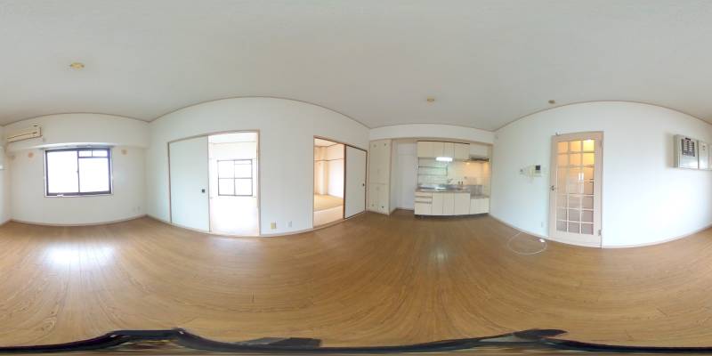 パノラマ画像リビング