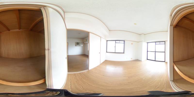 パノラマ画像洋室