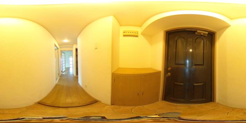 パノラマ画像玄関