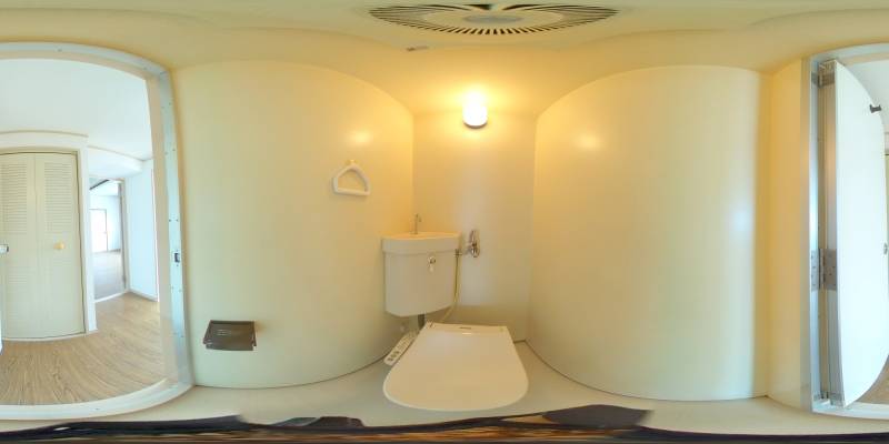 パノラマ画像トイレ