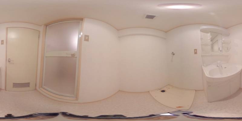 パノラマ画像洗面所