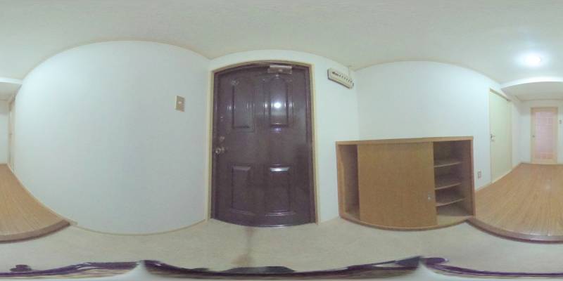 パノラマ画像玄関