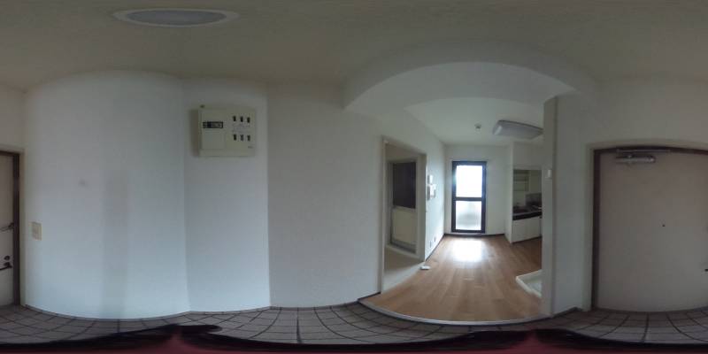 パノラマ画像玄関