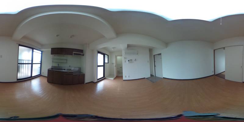 パノラマ画像キッチン