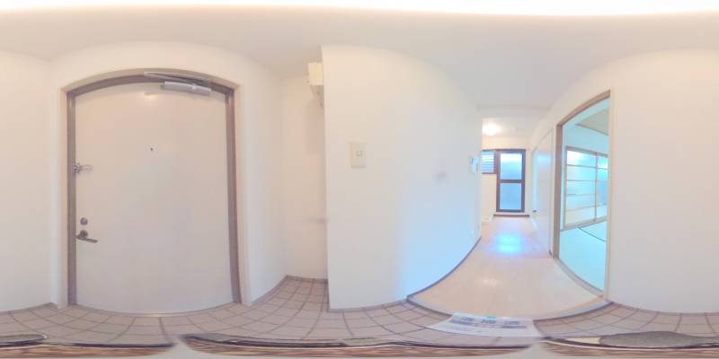 パノラマ画像玄関