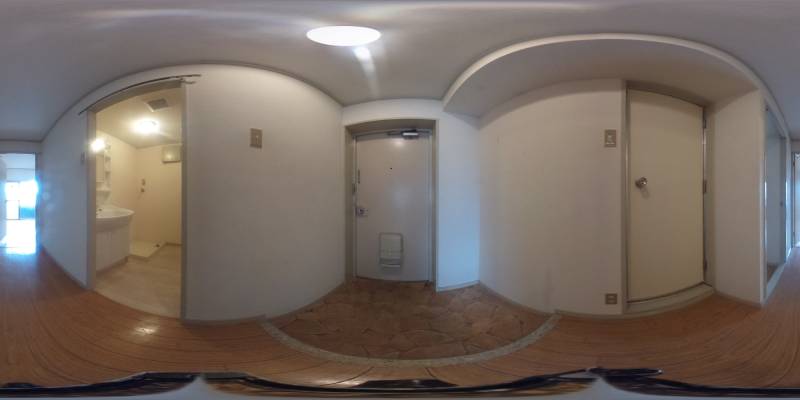 パノラマ画像玄関