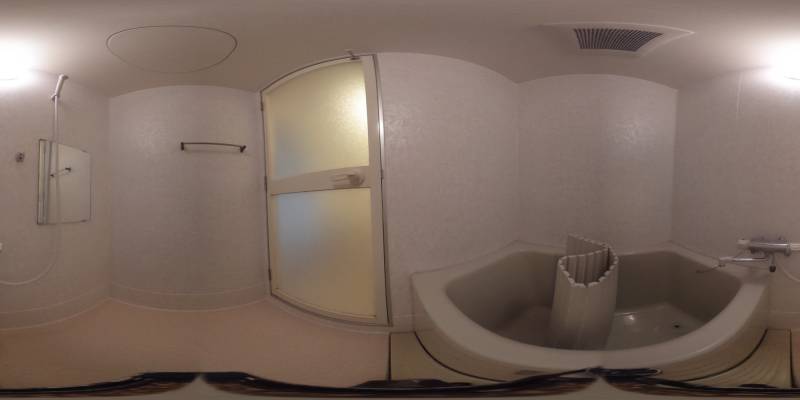 パノラマ画像バスルーム