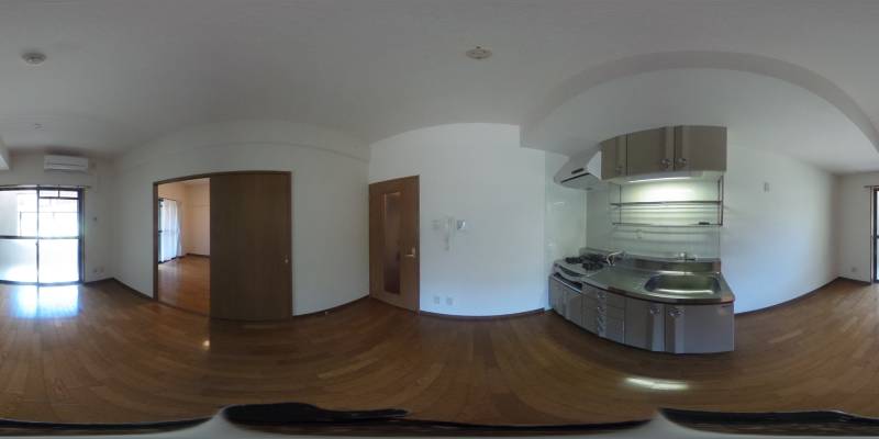 パノラマ画像リビング