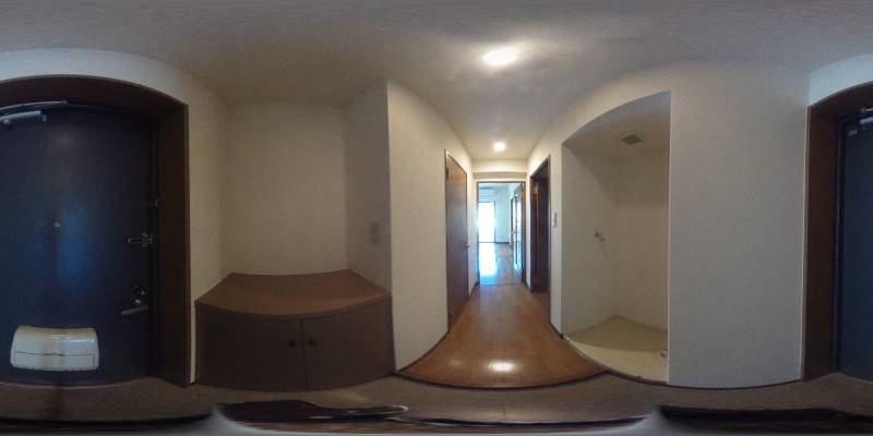 パノラマ画像玄関