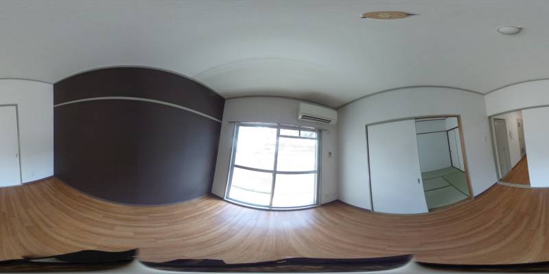 パノラマ画像洋室