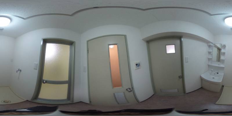 パノラマ画像洗面所