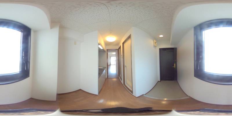 パノラマ画像玄関