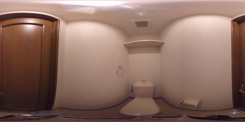 パノラマ画像トイレ