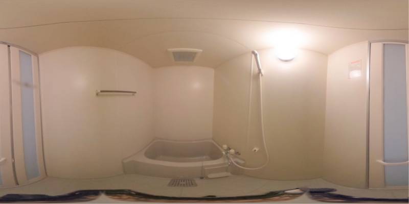パノラマ画像バスルーム