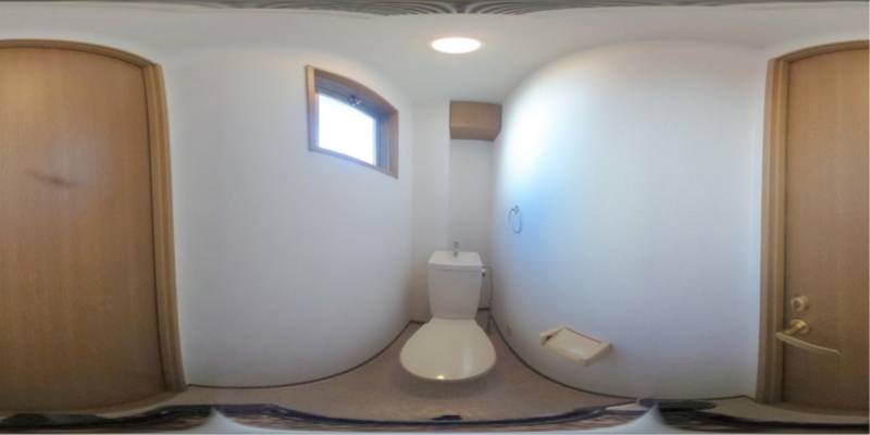 パノラマ画像トイレ