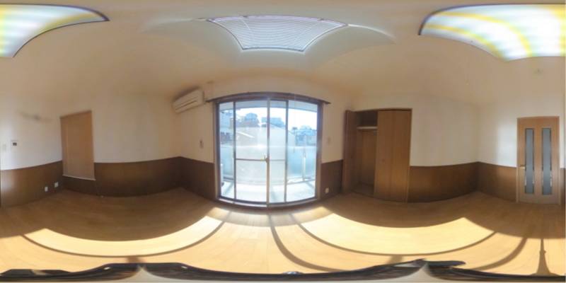 パノラマ画像洋室