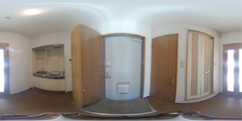 パノラマ画像玄関