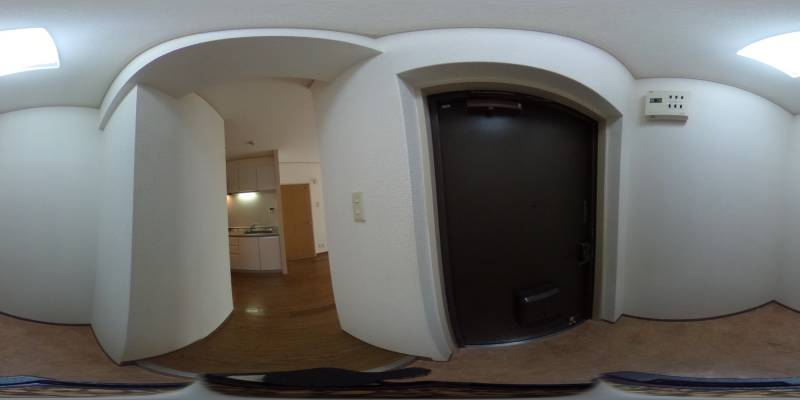 パノラマ画像玄関