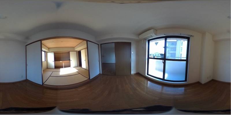 パノラマ画像洋室