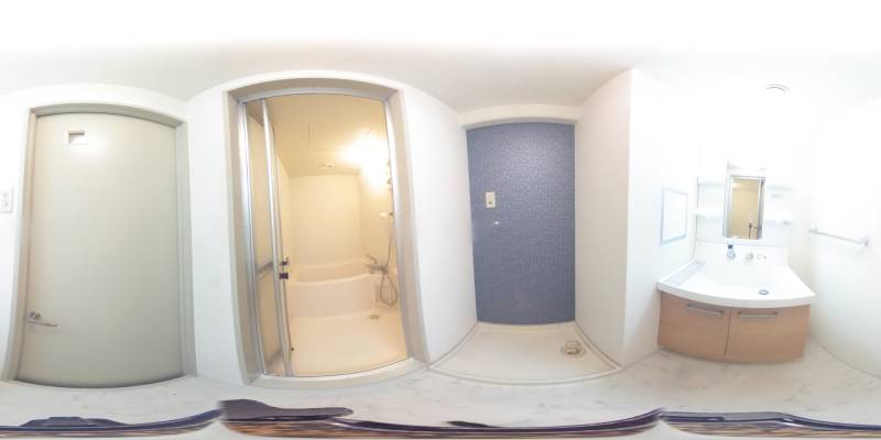 パノラマ画像洗面所