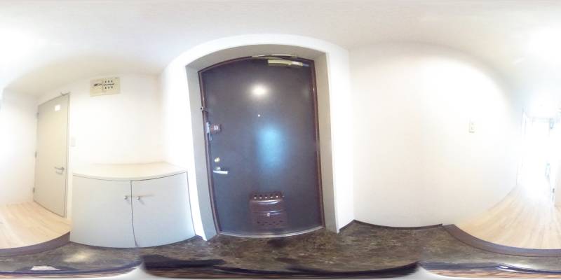 パノラマ画像玄関