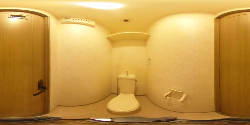 パノラマ画像トイレ