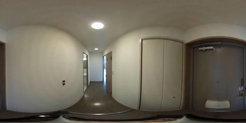 パノラマ画像玄関