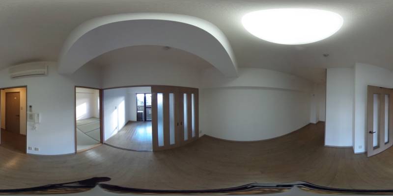 パノラマ画像リビング