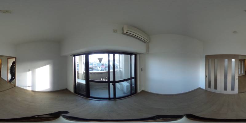 パノラマ画像洋室