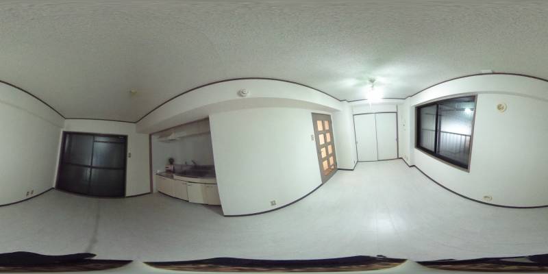 パノラマ画像リビング