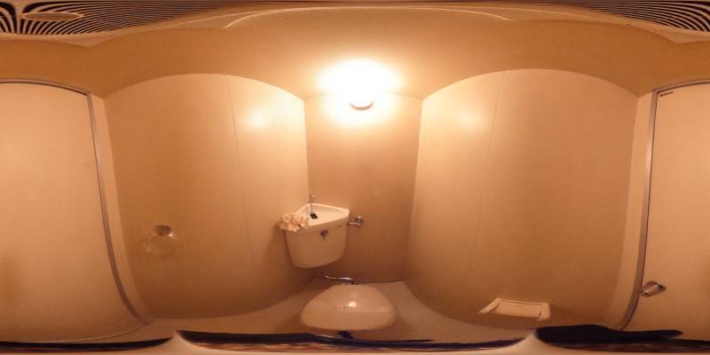 パノラマ画像トイレ