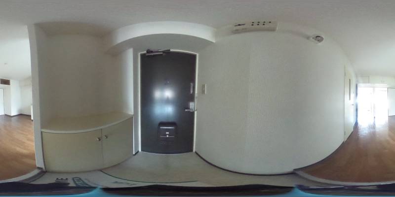 パノラマ画像玄関