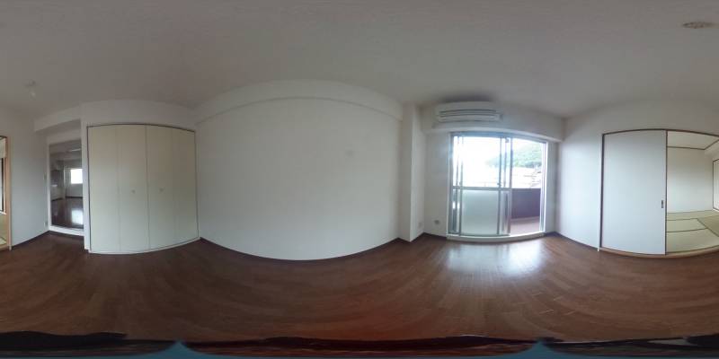 パノラマ画像洋室